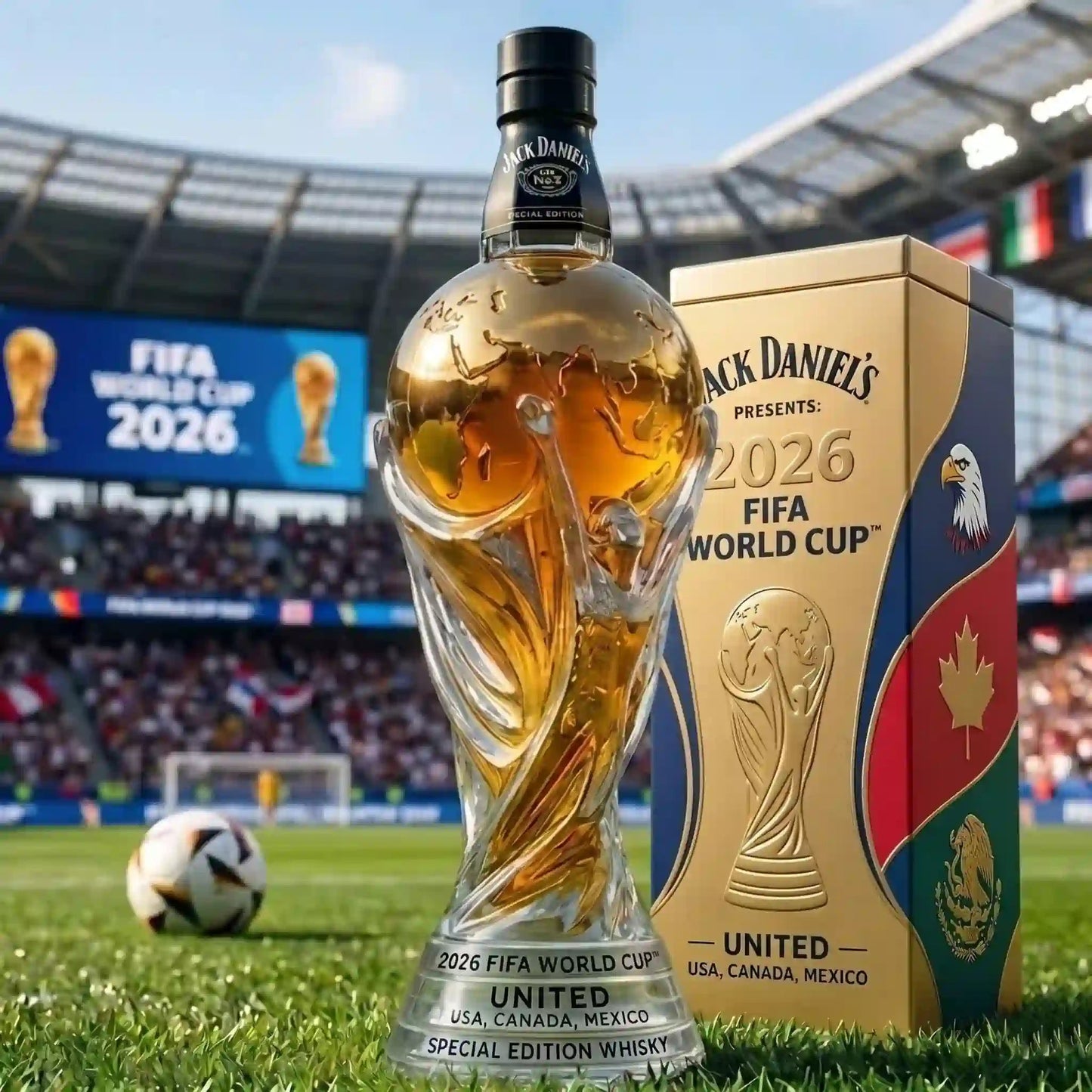 FF World Cup 2026 × JD's Limited Edition Decanter Collectible Gift