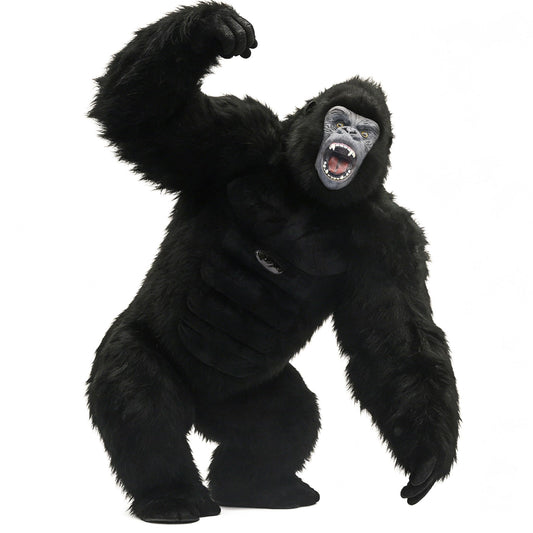 Funny Inflatable Gorilla Suit, Adult Full Set for Halloween Cosplay Events