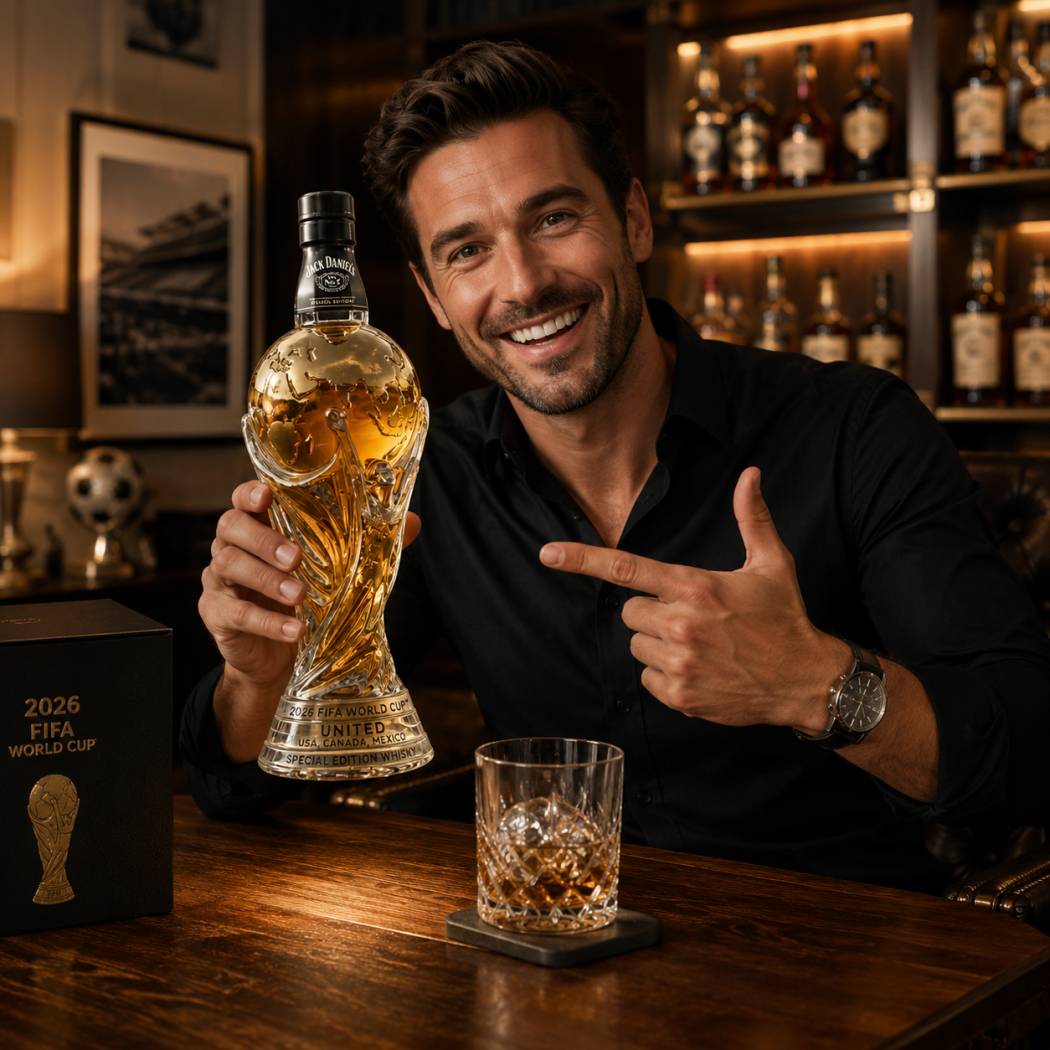 FF World Cup 2026 × JD's Limited Edition Decanter Collectible Gift