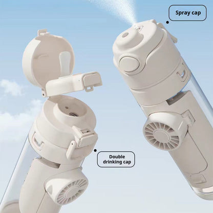 3-in-1 Cooling Fan Water Bottle