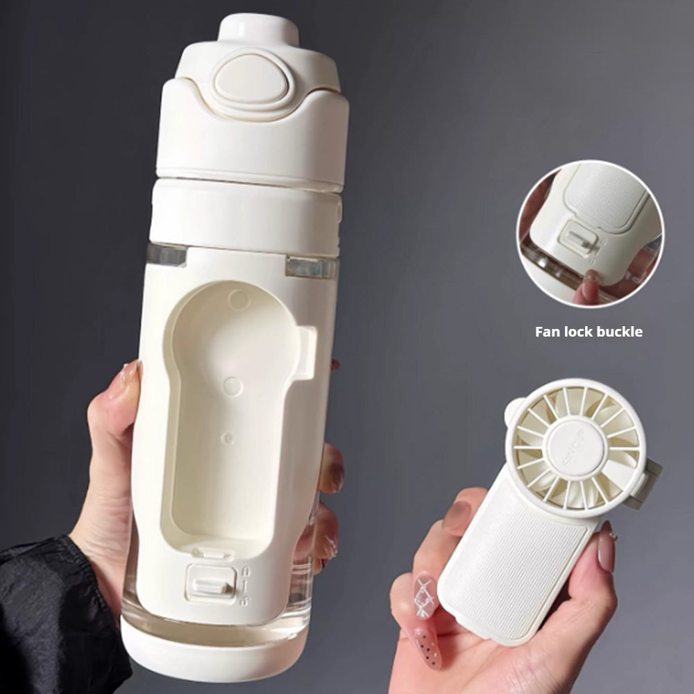3-in-1 Cooling Fan Water Bottle