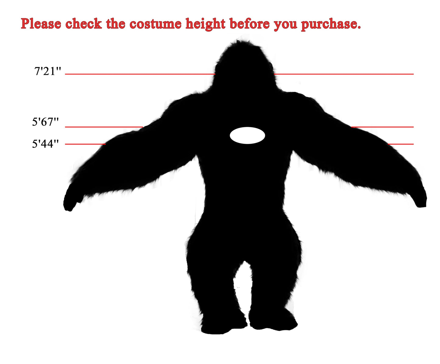 Adult Giant Inflatable King Kong Gorilla Costume, Realistic Plush Blow Up Suit, Halloween Cosplay Party Mascot Outfit