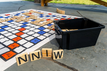 Giant Word Game Board - 6ft x 6ft game board with 3 inch tiles